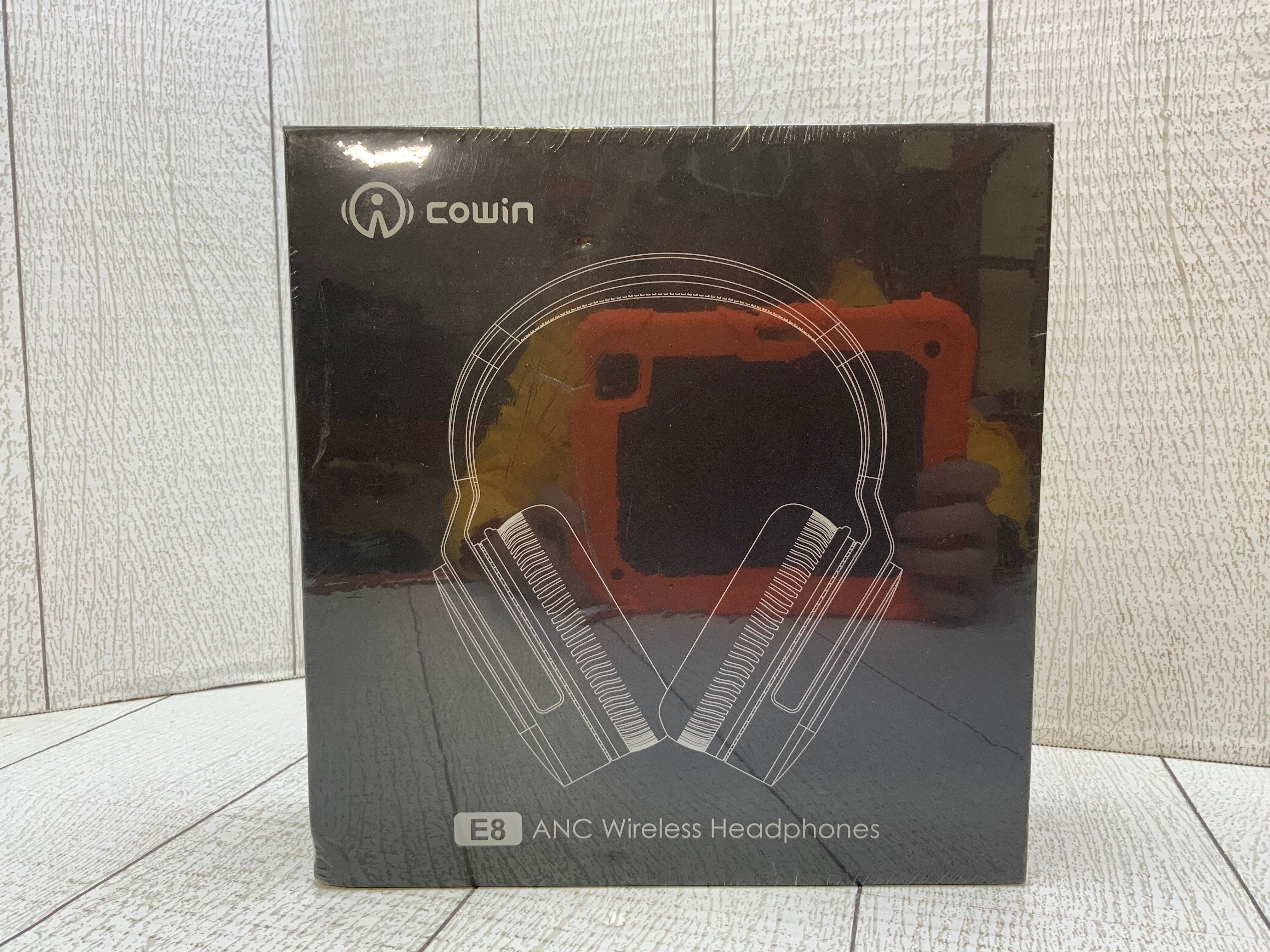 Cowin E8 Active Noise Cancelling Bluetooth Wireless Headphone Black/Silver (7937544782062)